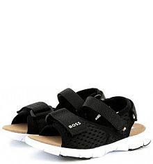 Sandały Boss  czarne dziecięce J51654.27.35