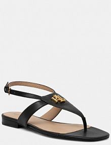 Sandały Lauren Ralph Lauren  czarne damskie 802959145001.001