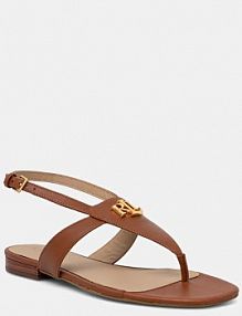 Sandały Lauren Ralph Lauren  brązowe damskie 802959145002.200