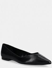 Baleriny HUGO  czarne damskie 50536651.001