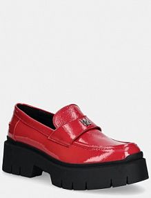 Mokasyny HUGO  czerwone damskie 50538597.610