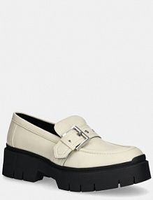 Mokasyny HUGO  beżowe damskie 50538616.272