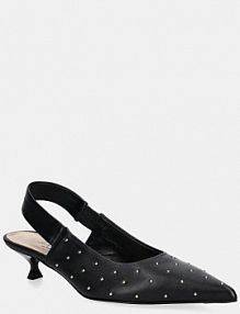 Czółenka AGL  czarne D167022PCKS0573656