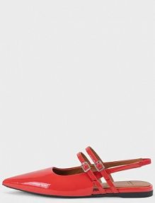 Baleriny Vagabond Shoemakers  czerwone damskie 5733.260.76