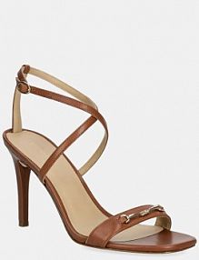 Sandały na szpilce MICHAEL Michael Kors  brązowe 40R5LEHS1L.230