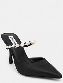 Klapki na szpilce Steve Madden  czarne SM11003668.001