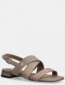 Sandały Tommy Hilfiger  beżowe damskie FW0FW08507