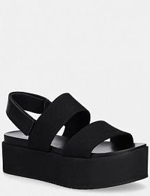 Sandały Calvin Klein Jeans  czarne damskie YW0YW01788