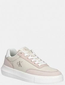 Sneakersy Calvin Klein Jeans  beżowe damskie YW0YW01768