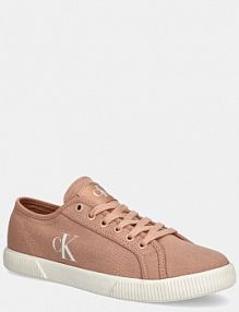 Tenisówki Calvin Klein Jeans  pomarańczowe damskie YW0YW01762