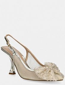 Sandały na szpilce Steve Madden  złote SM11003744.045