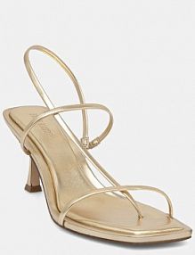 Sandały na szpilce Steve Madden  złote SM11003728.242