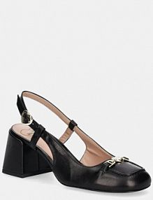 Sandały na słupku Love Moschino  czarne JA10107G1MIA0000