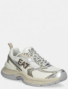 Sneakersy EA7 Emporio Armani  beżowe damskie XK446.X8X249.D