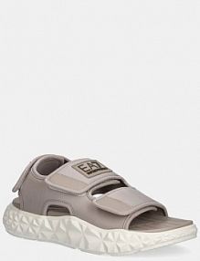 Sandały EA7 Emporio Armani  brązowe damskie XK449.XBR004.D