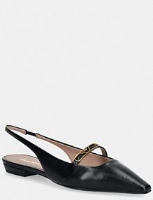 Baleriny Emporio Armani  czarne damskie X3D301.XF271.00002