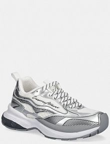 Sneakersy Emporio Armani  srebrne damskie X3X238.XR388.00520