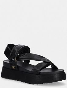 Sandały Liu Jo  czarne damskie SA5199EX01422222