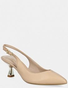 Sandały na szpilce Liu Jo  beżowe SA5197P006200005