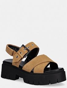 Sandały HUGO  brązowe damskie 50541753.280