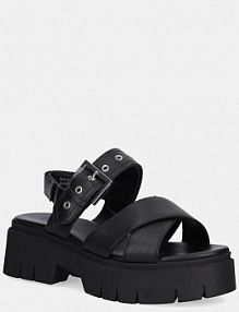 Sandały HUGO  czarne damskie 50542072.001