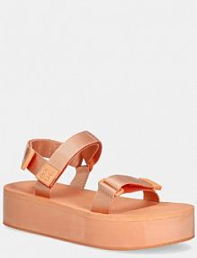 Sandały HUGO  pomarańczowe damskie 50542082.824