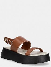 Sandały Armani Exchange  brązowe damskie XDP054.XV921.01816