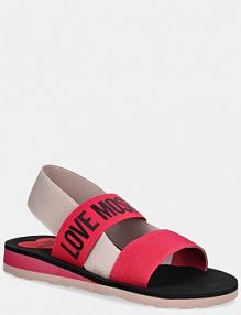 Sandały Love Moschino  różowe damskie JA16033G0MJN460C