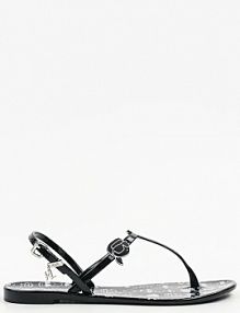 Sandały Karl Lagerfeld  czarne damskie KL80002G.V01