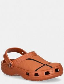 Klapki Crocs  pomarańczowe dziecięce 210156.CLASSIC.BASKETBA