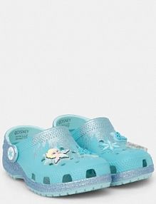 Klapki Crocs  turkusowe dziecięce 210237.CLASSIC.FROZEN