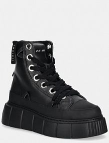 Trampki wysokie Inuikii  czarne damskie 1001.002.0042.000