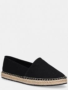 Espadryle Calvin Klein  czarne damskie HW0HW02384