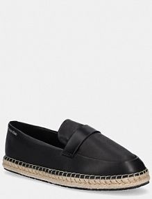 Espadryle Calvin Klein  czarne damskie HW0HW02390