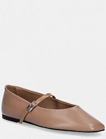 Baleriny Calvin Klein  beżowe damskie HW0HW02483