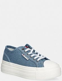 Tenisówki Tommy Jeans  niebieskie damskie EN0EN02736