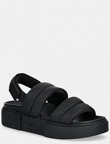 Sandały Tommy Jeans  czarne damskie EN0EN02802