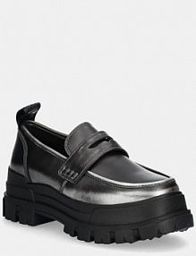 Mokasyny Buffalo  szare damskie 1624083.PEW