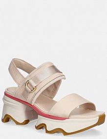 Sandały na słupku Sorel  różowe 2030481697