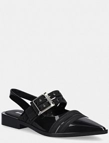 Baleriny Melissa  czarne damskie M.35973.BE582