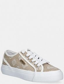 Tenisówki Guess  beżowe damskie FLJJX7.FAL12.WHITE