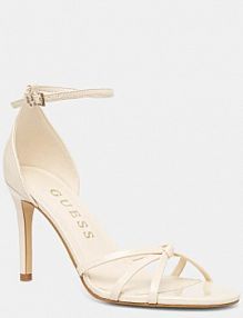 Sandały na szpilce Guess  beżowe FLJSPR.PAF03.CREAM