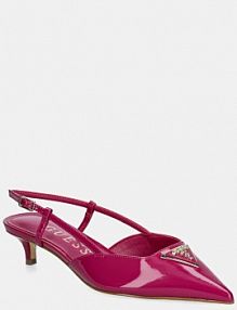 Sandały na szpilce Guess  różowe FLJSS2.PAF05.MAGE