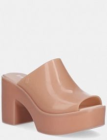 Klapki eleganckie Melissa  beżowe damskie M.36026.BI527