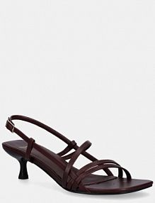 Sandały na szpilce Vagabond Shoemakers  bordowy 5751.001.38