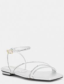 Sandały ALDO  srebrne damskie 13986229