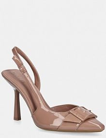 Sandały na szpilce DKNY  różowe K1533900.BSH