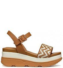 Sandały Geox  brązowe damskie D55HBA.0TC43.C5F1S