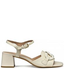 Sandały na słupku Geox  beżowe D55YQC.000TU.C1122