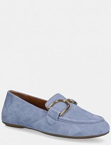 Mokasyny Geox  niebieskie damskie D45MUJ.00021.C4003